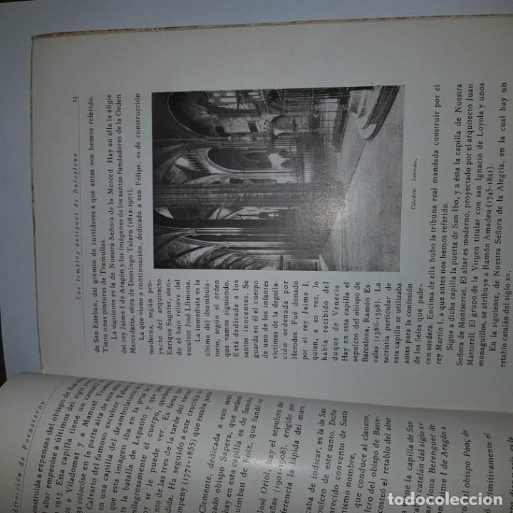 Libros antiguos: LOS TEMPLOS ANTIGUOS DE BARCELONA 1932 - Foto 5