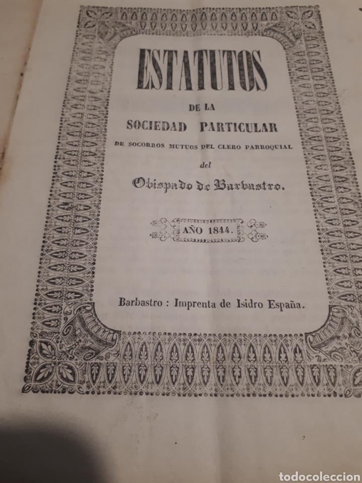 Antiquarische B&uuml;cher: LOTE DE TRES FOLLETOS DE BARBASTRO SIGLO XIX