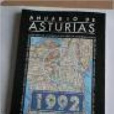 Libros antiguos: ANUARIO ASTURIAS 1992. Lote 144593378