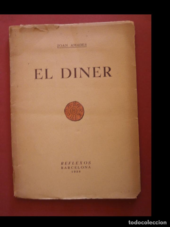 Libros antiguos: El diner. Joan Amades - Foto 1