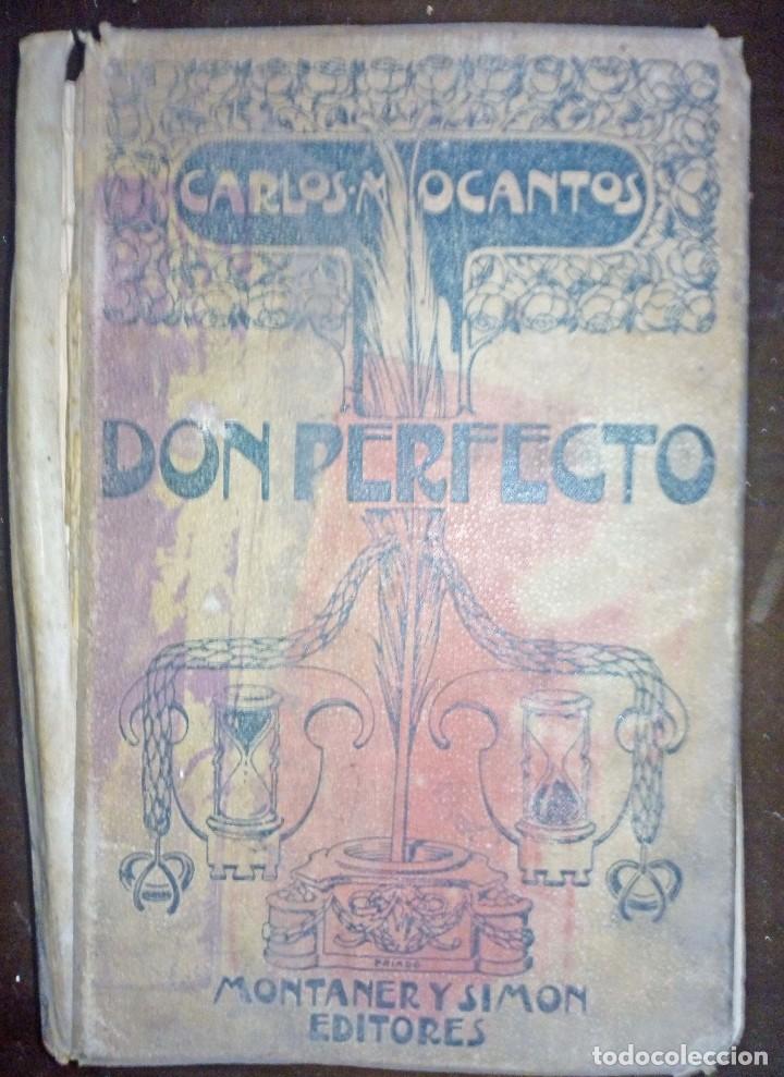 Libros antiguos: Don Perfecto - Carlos M Ocantos - Foto 1