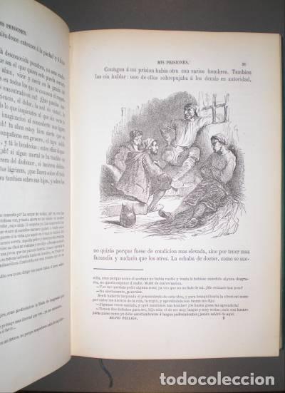Libros antiguos: PELLICO, Silvio:  MIS PRISIONES. 1863 - Foto 4