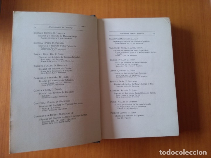 Libros antiguos: Mancomunitat de Catalunya. Llibre dadreces - Foto 3
