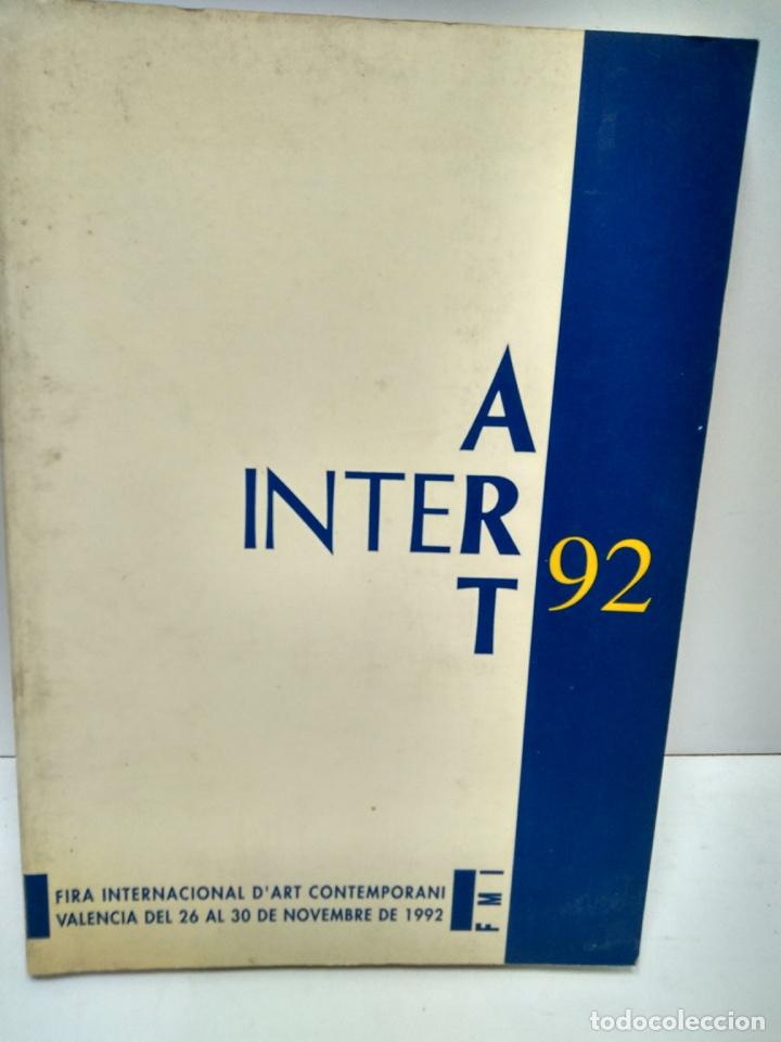 Libros antiguos: LIBRO - INTER ART 92 - CATALOGO OFICIAL / N-7553 - Foto 1