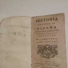 Libros antiguos: HISTÓRIA GENERAL DE ESPAÑA TOMO 3. Lote 144993242