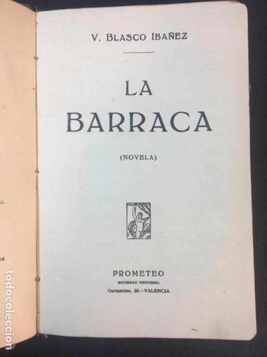 Libros antiguos: La Barraca - Foto 1