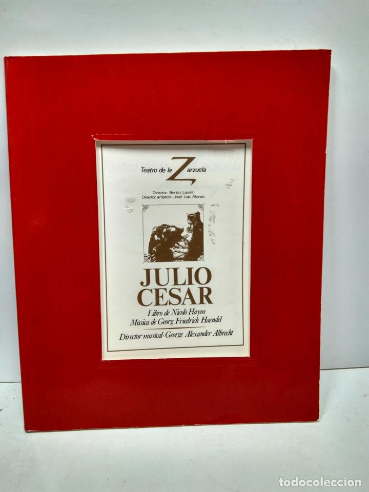 Libros antiguos: LIBRO - JULIO CESAR - TEATRO DE LA ZARZUELA / N-7809 - Foto 1
