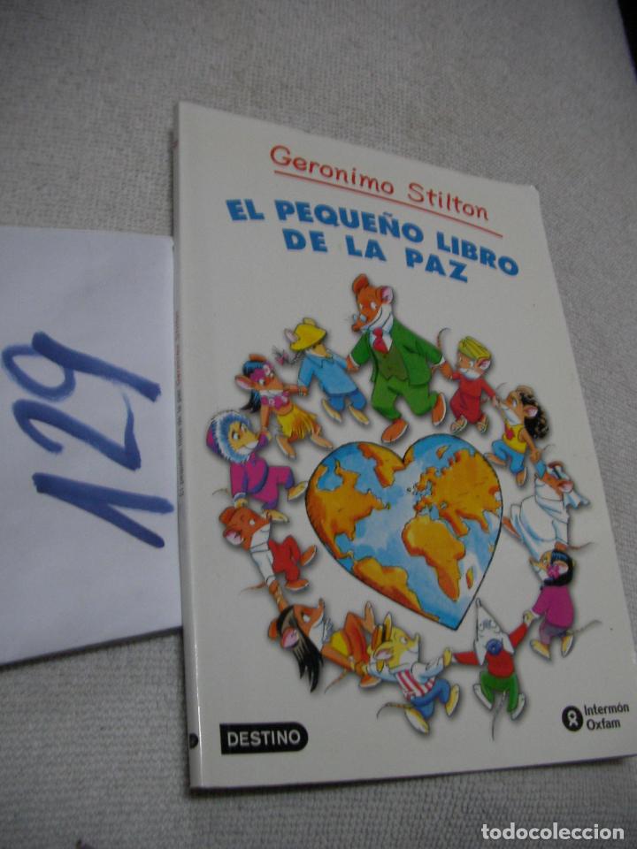 Libros antiguos: EL PEQUE&Ntilde;O LIBRO DE LA PAZ - GERONIMO STILTON - Foto 1