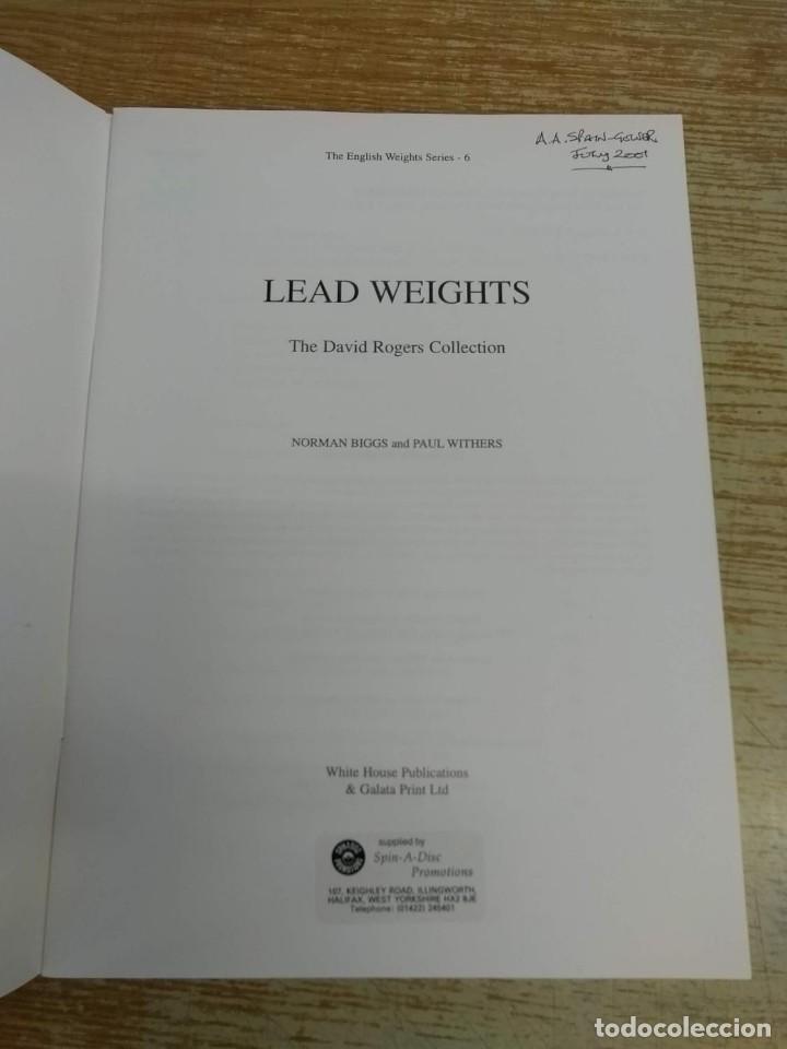 Libros antiguos: Lead Weights de Norman Biggs - Foto 2