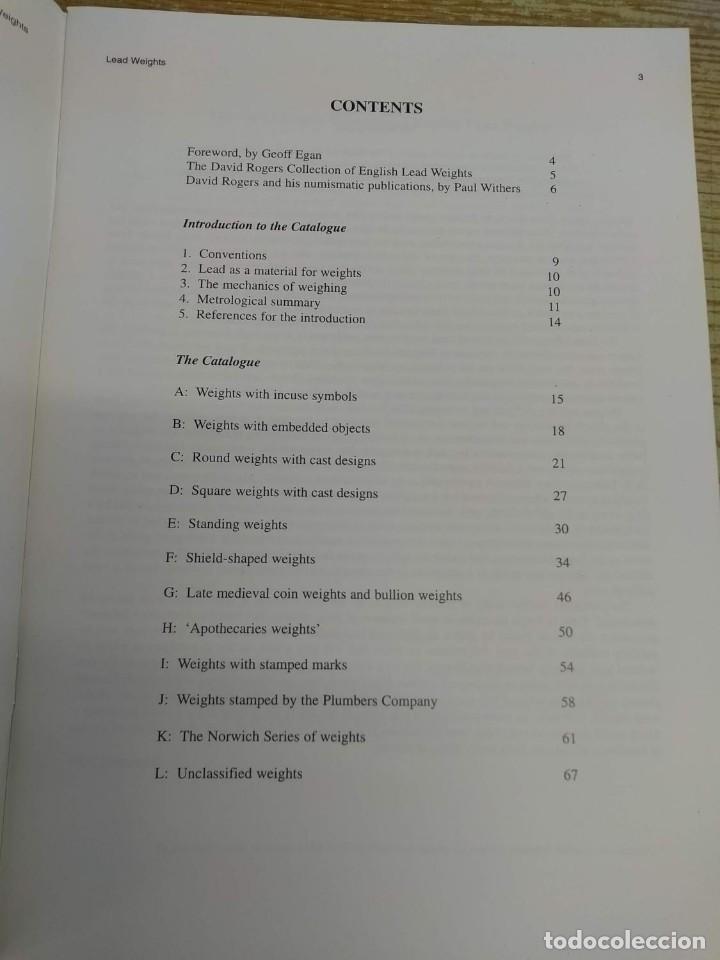 Libros antiguos: Lead Weights de Norman Biggs - Foto 3