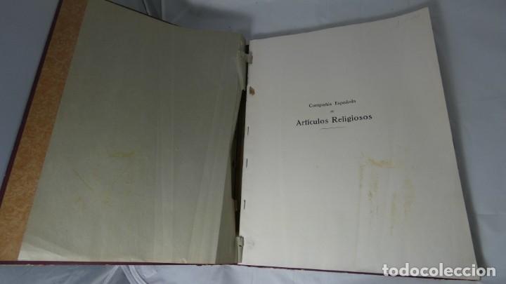 Libros antiguos: LIBRO COMPA&Ntilde;IA ESPA&Ntilde;OLA DE ARTICULOS RELIGIOSOS. - Foto 2