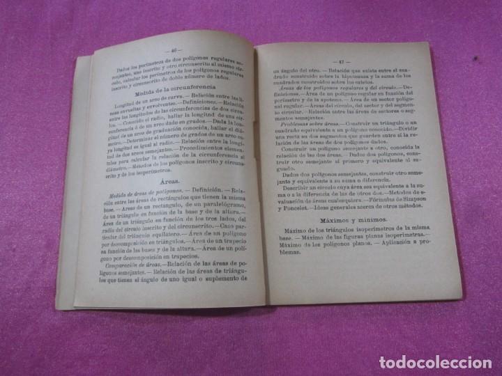 Libros antiguos: PROGRAMAS INGENIEROS DE CAMINOS FELIX ALONSO MISOL L51 - Foto 3