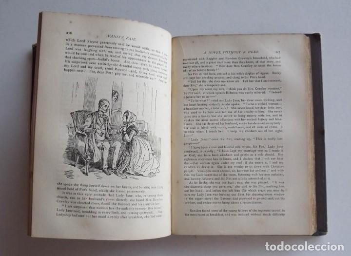 Libros antiguos: 1879, Vanity Fair, William Makepace Thackeray - Foto 6