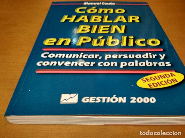 Libros antiguos: C&oacute;mo hablar bien en p&uacute;blico - Foto 1