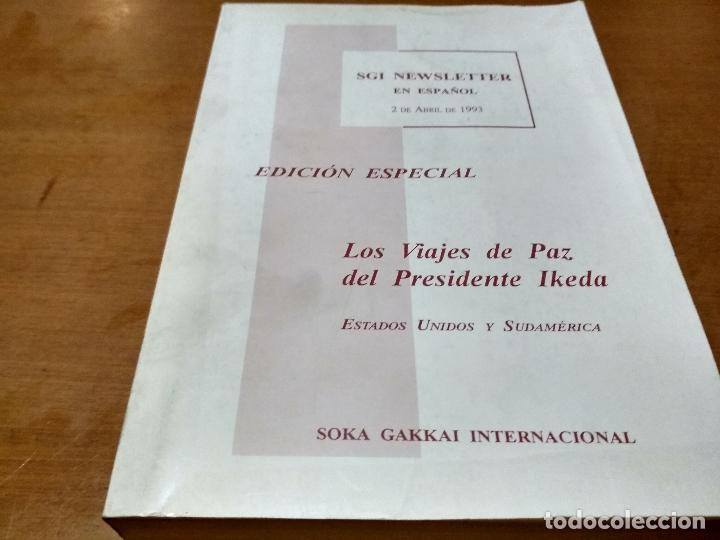 Libros antiguos: Los viajes de Paz del presidente Ikeda - Foto 1
