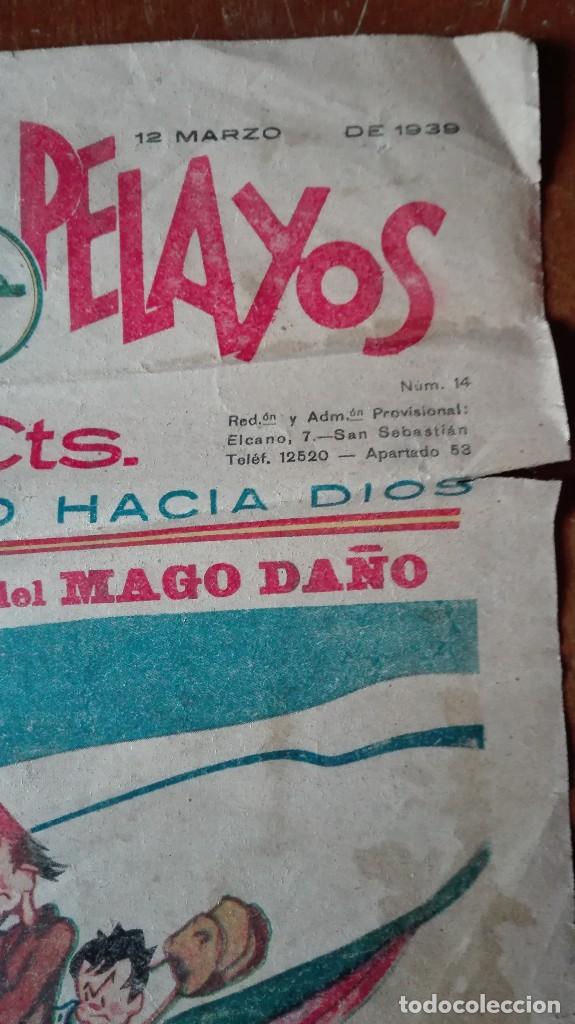Libros antiguos: Te veo flechas y Pelayos 12 de marzo de 1939 - Foto 2