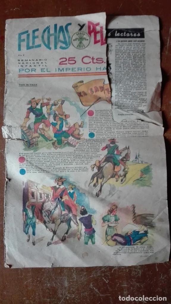 Libros antiguos: Te veo flechas y Pelayos 12 de marzo de 1939 - Foto 1
