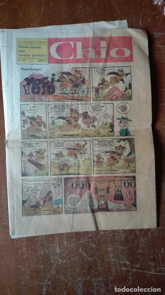 Libros antiguos: Teveo Chio n&uacute;mero 83 a&ntilde;o 2 d&eacute;cada de los  60 - Foto 1