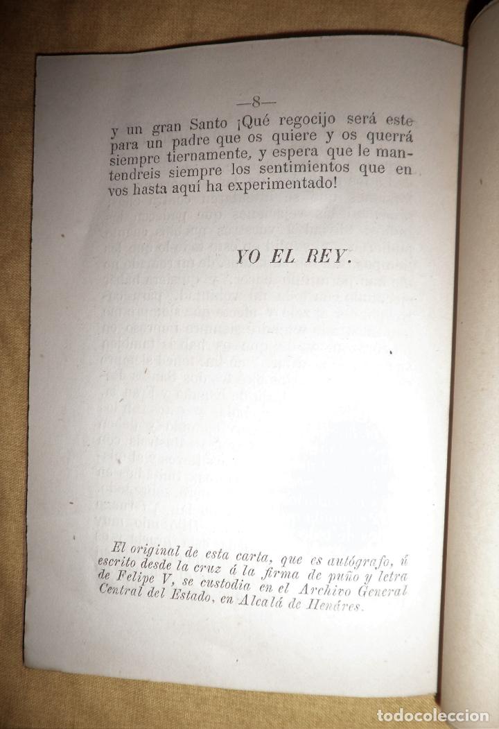Carta de renuncia a la corona de felipe v - cal - Comprar 