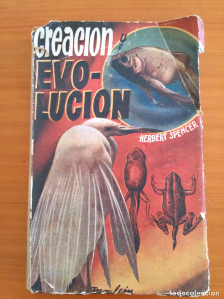 Libros antiguos: Creacion y evolucion. Herbert Spencer - Foto 1