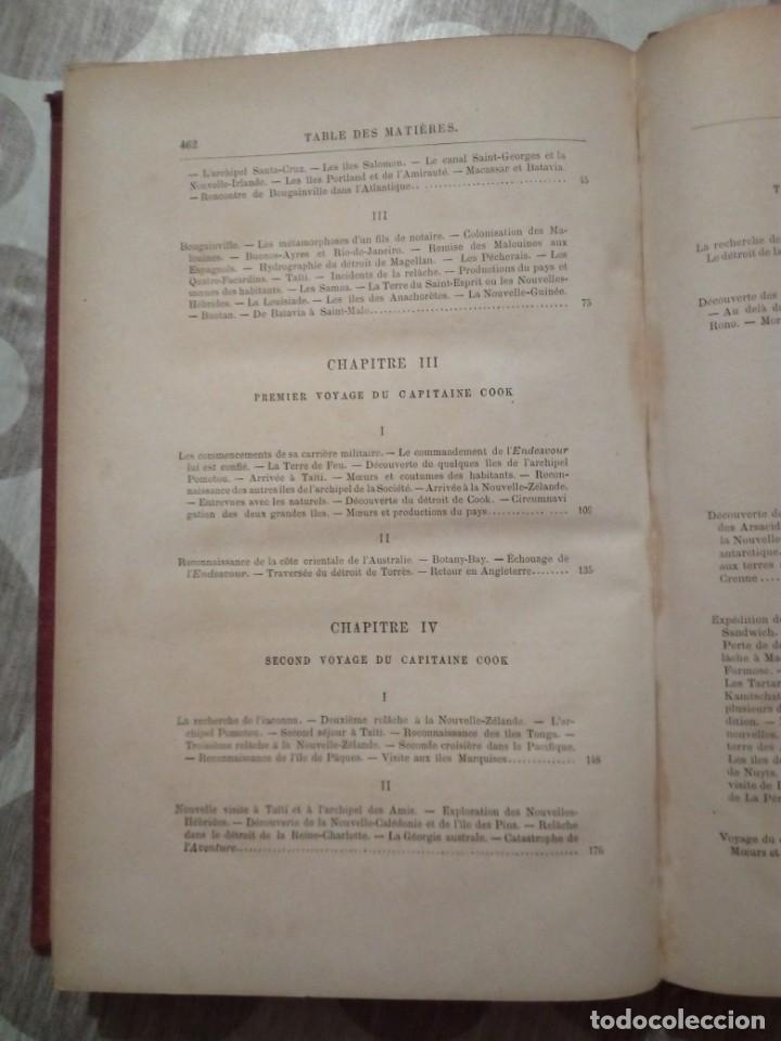 Libros antiguos: LES GRANDS NAVIGATEURS DU XVIIIe SIECLE - Verne - Foto 9