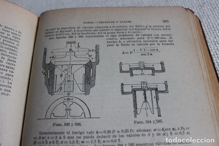 Libros antiguos: FORMULARIO DEL INGENIERO. Egidio Garuffa. A&ntilde;o 1923 - Foto 3