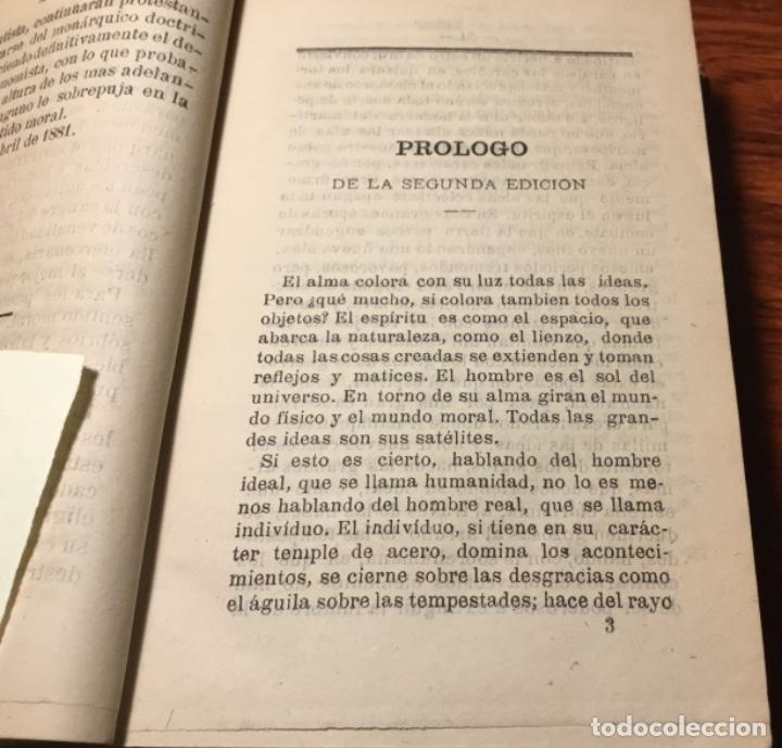 Libros antiguos: Libro miscel&aacute;nea 1873 Pr&oacute;logo Emilio Castelar - Foto 3