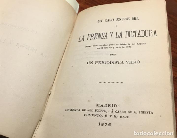 Libros antiguos: Libro miscel&aacute;nea 1873 Pr&oacute;logo Emilio Castelar - Foto 8