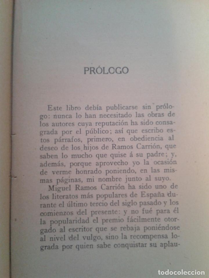Libros antiguos: PROSA ESCOGIDA. M. RAMOS CARRION. 1916 - Foto 5