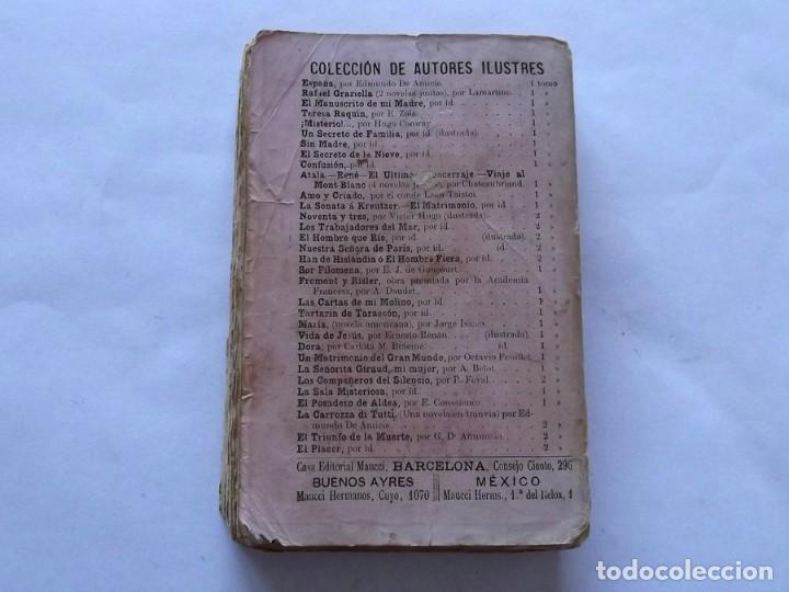 Libros antiguos: 1899, Fromont y Risler, Alfonso Daudet - Foto 5