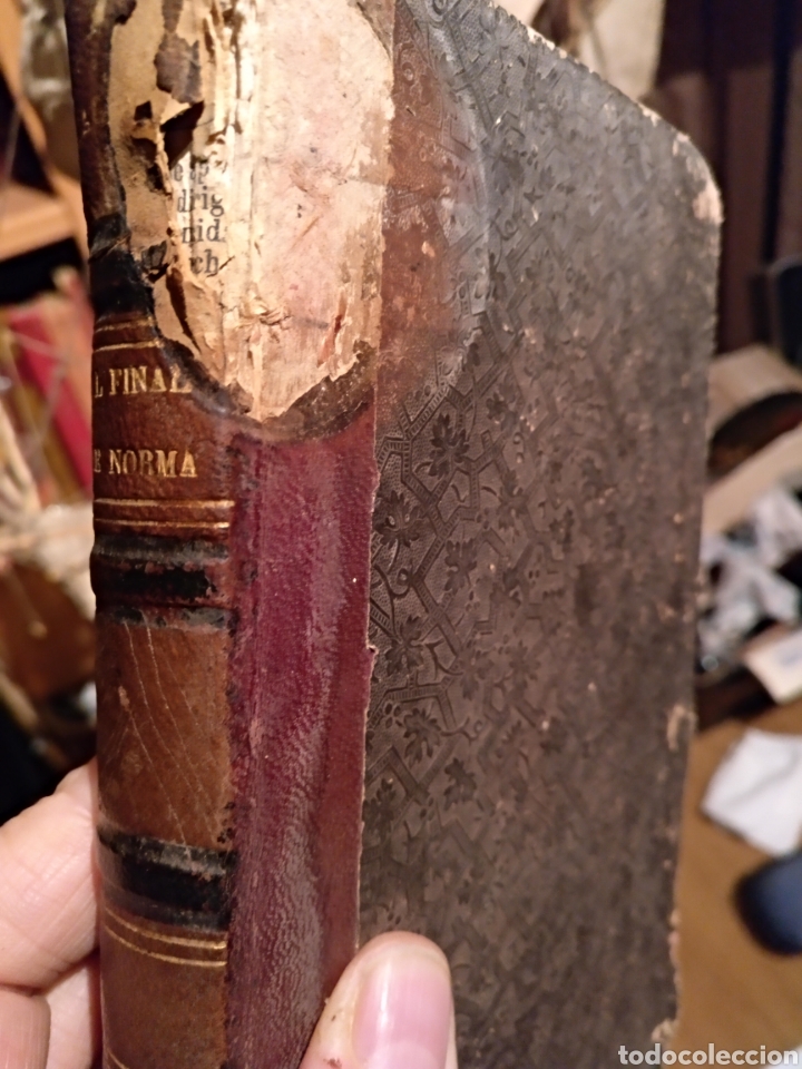 Libros antiguos: 1866 El final de Norma - Foto 2