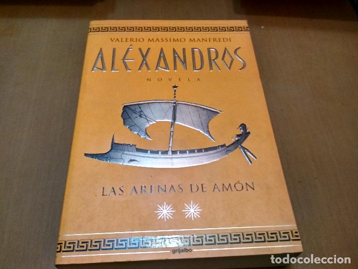 Libros antiguos: Las arenas de Am&oacute;n Valerio Massimo Manfredi - Foto 1