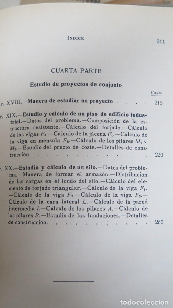 Libros antiguos: 1926.- HORMIGON ARMADO. L. MALPHETTES - Foto 7