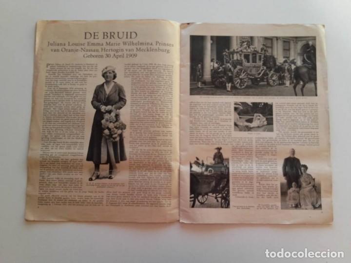 Libros antiguos: 1937, HET PRINSELIJK HUWELIJKSFEEST - Foto 3