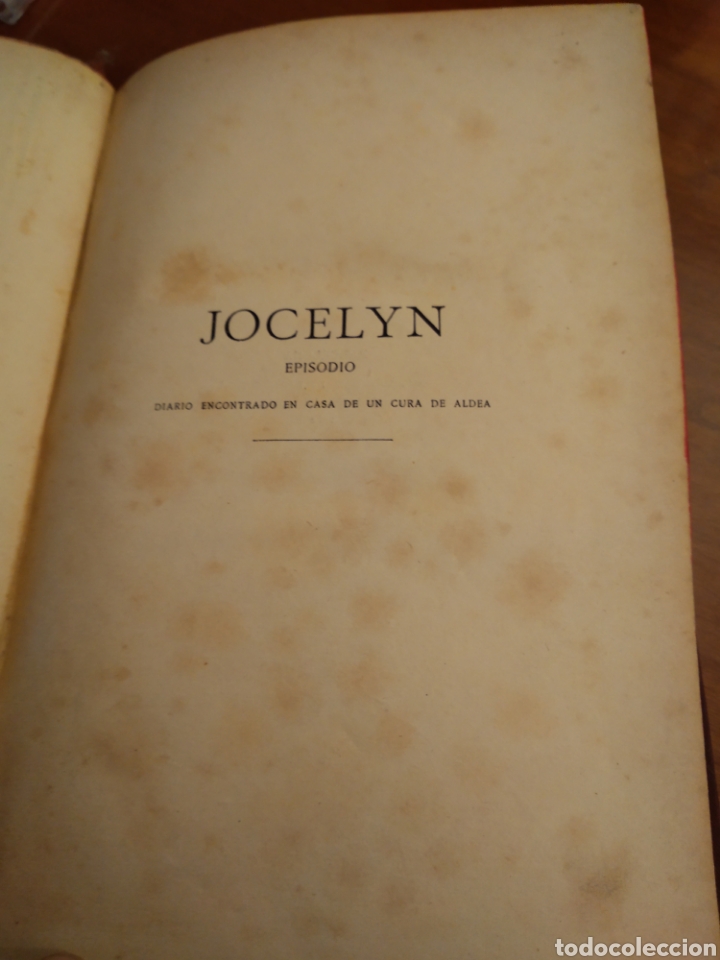 Libros antiguos: Jocelyn. A. De Lamartine - Foto 3