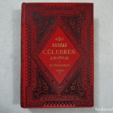 Libros antiguos: CAUSAS CÉLEBRES ESPAÑOLAS Y EXTRANGERAS. PARTE FRANCESA TOMO III Y IV 2.ª EDICIÓN - 1852