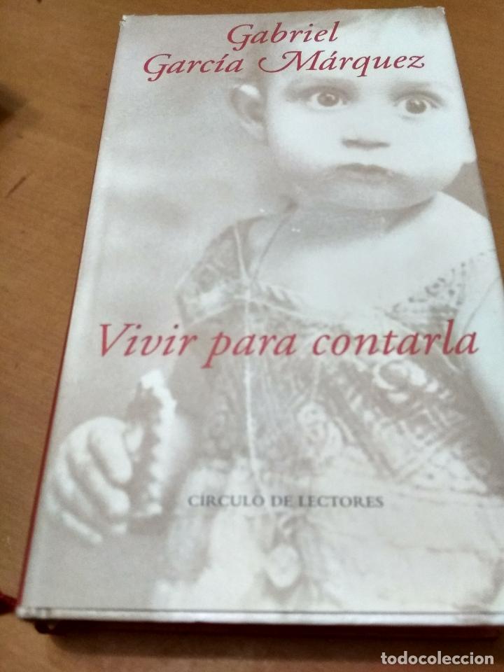 Libros antiguos: Vivir para contarla - Foto 1
