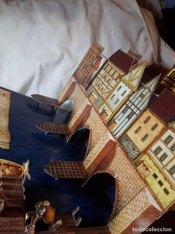 Libros antiguos: UNA CIUDAD MEDIEVAL. pop-up - Foto 2