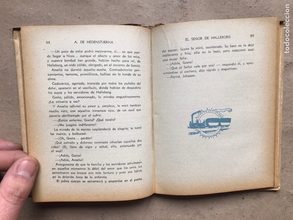 Libros antiguos: EL SE&Ntilde;OR DE HALLEBORG. A. DE HEDENSTJERNA. EDITORIAL MAUCCI. - Foto 6