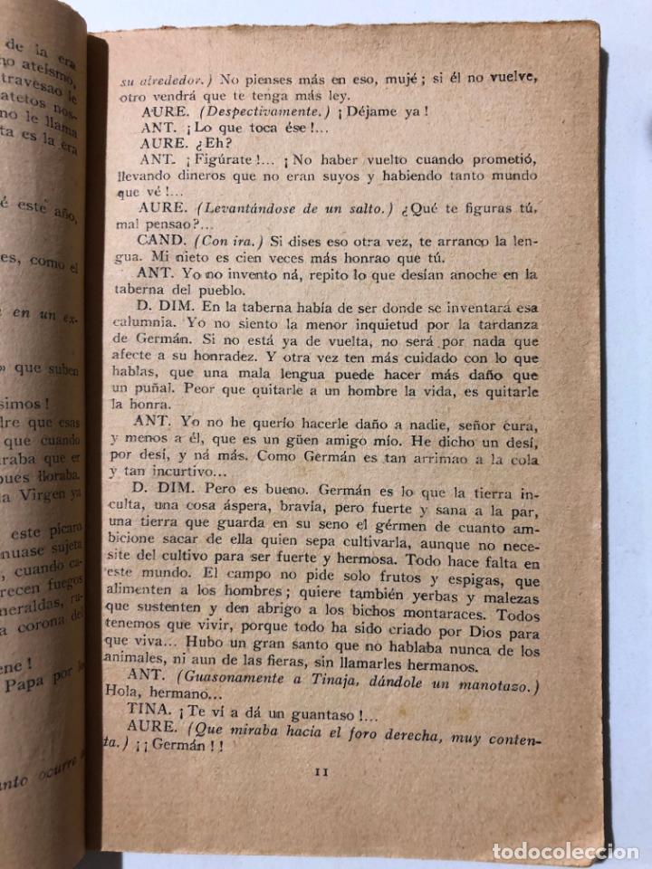 Libros antiguos: PEDRO MU&Ntilde;OZ SECA. LAS ALAS ROTAS. COMEDIA DRAM&Aacute;TICA EN TRES ACTOS. 1923 - Foto 3