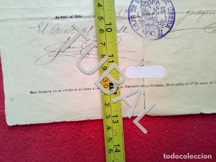 Libros antiguos: 1908 CAZORLA EJERCTO LICENCIA O PERMISO UBEDA B02 - Foto 11