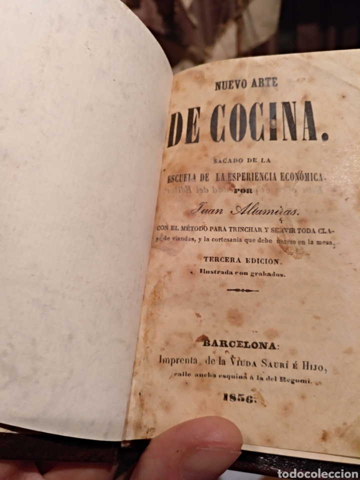 Libros antiguos: 1856. Nuevo arte de cocina - Foto 8
