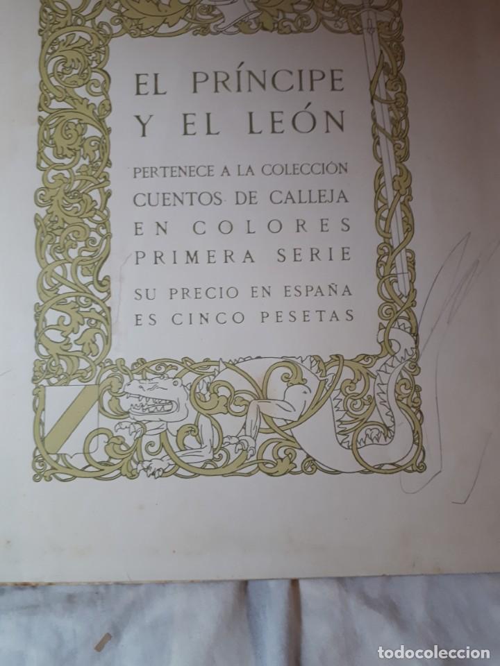 Libros antiguos: EL PRINCIPE Y EL LEON, de Calleja - Foto 2