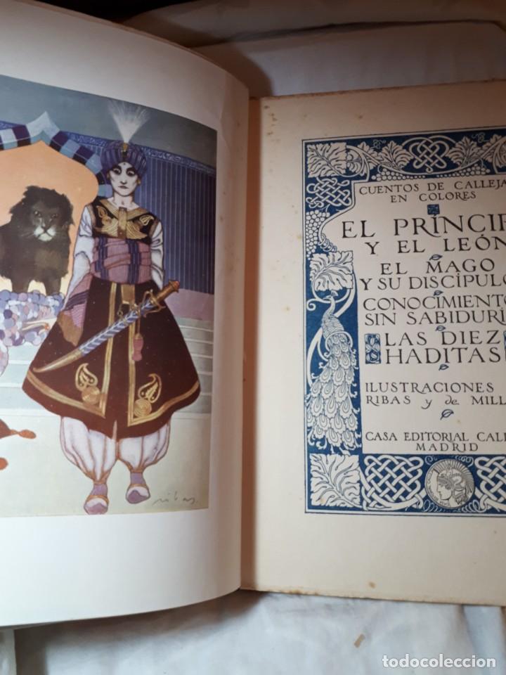 Libros antiguos: EL PRINCIPE Y EL LEON, de Calleja - Foto 3