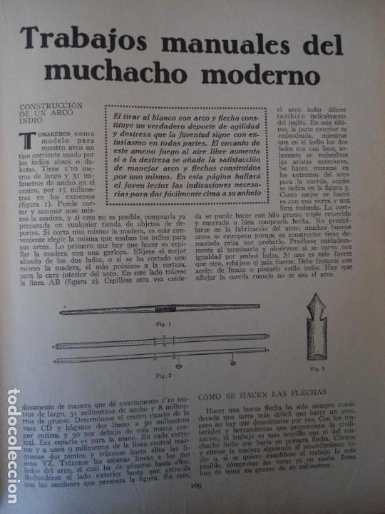 Libros antiguos: CURIOSO LIBRO EL MUCHACHO MODERNO 1&ordf; EDICION 1935 - Foto 54