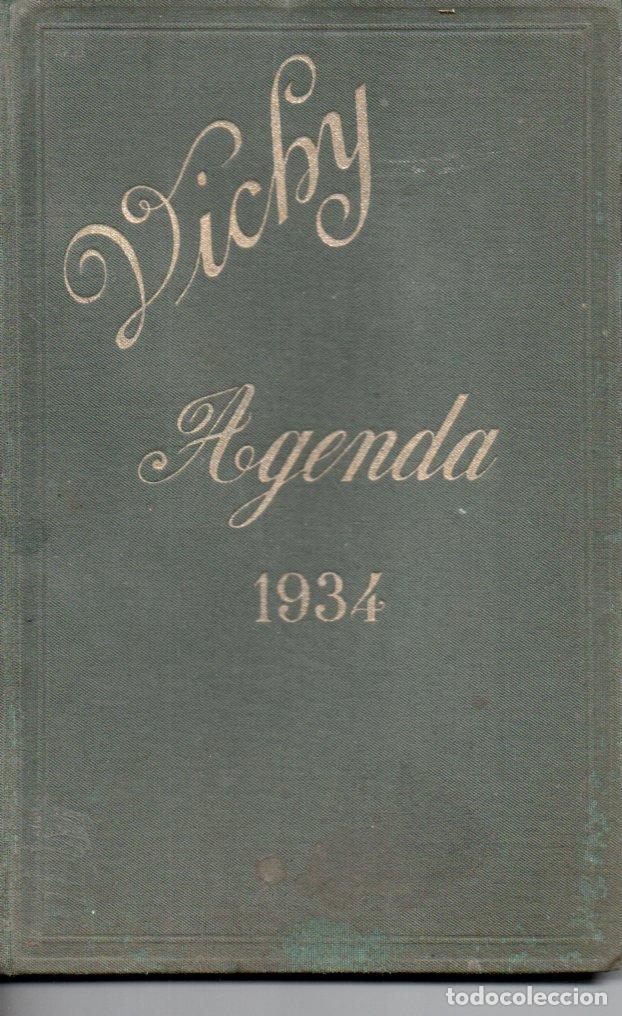 Libros antiguos: AGENDA AGUA DE VICHY 1934 - Foto 1