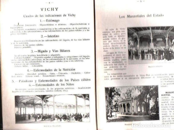 Libros antiguos: AGENDA AGUA DE VICHY 1934 - Foto 3