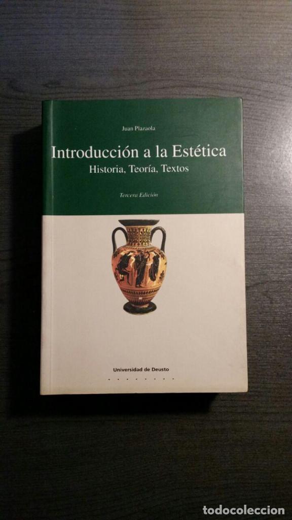 Libros antiguos: Introducci&oacute;n a la est&eacute;tica: Historia, Teor&iacute;a, Textos - Foto 1