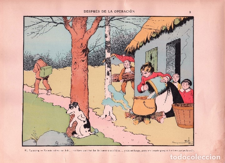 Libros antiguos: &iexcl;POBRES ANIMALES! por Benjamin Rabier - Foto 2