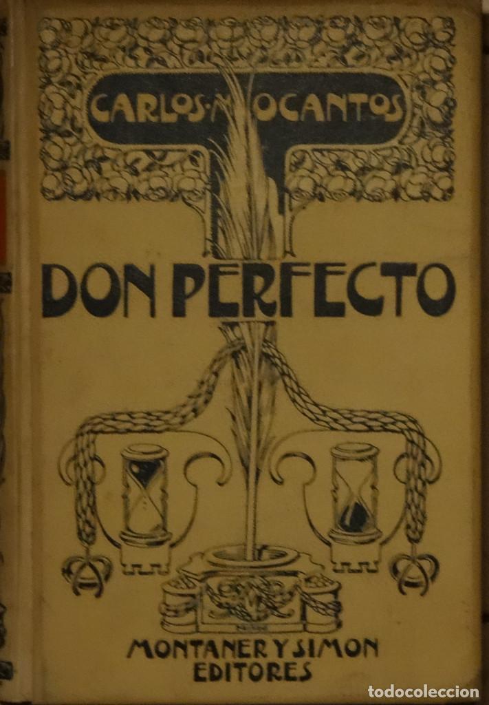 Libros antiguos: DON PERFECTO - Carlos Mar&iacute;a OCANTOS - Foto 1
